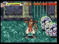 une photo d'Ã©cran de Sengoku 3 sur SNK Neo Geo